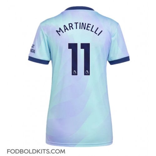 Arsenal Gabriel Martinelli #11 Tredjetrøje Dame 2024-25 Kortærmet